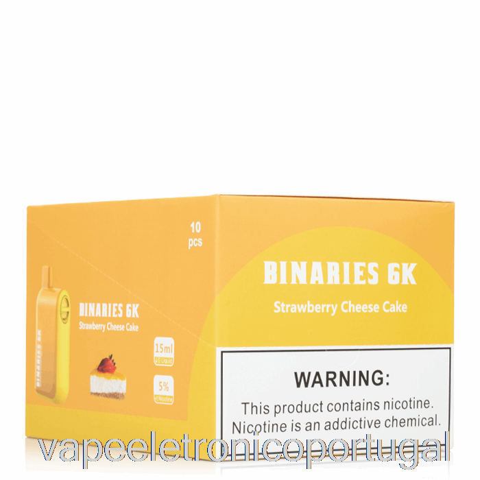 Vape Eletrônico [pacote Com 10] Binários Horizonte 6k 6000 Descartáveis